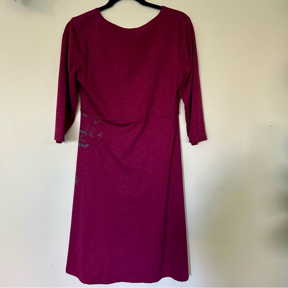 Women's Horny Toad magenta purple dress Size Medium - Picture 6 of 7